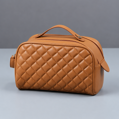 Quilted Toiletry Bag