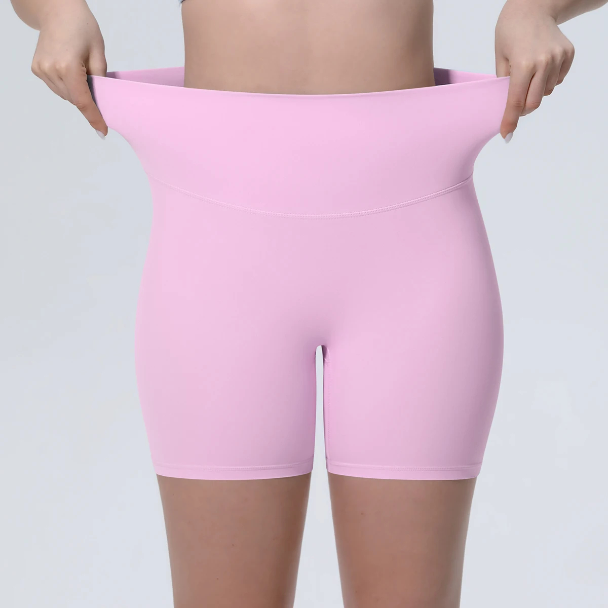 High-Waist Biker Shorts