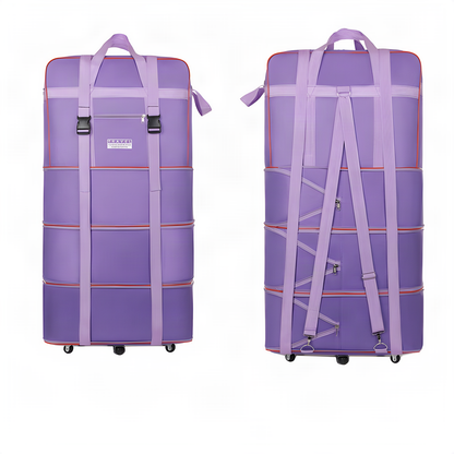 Expandable Folding Wheeled Travel Bag