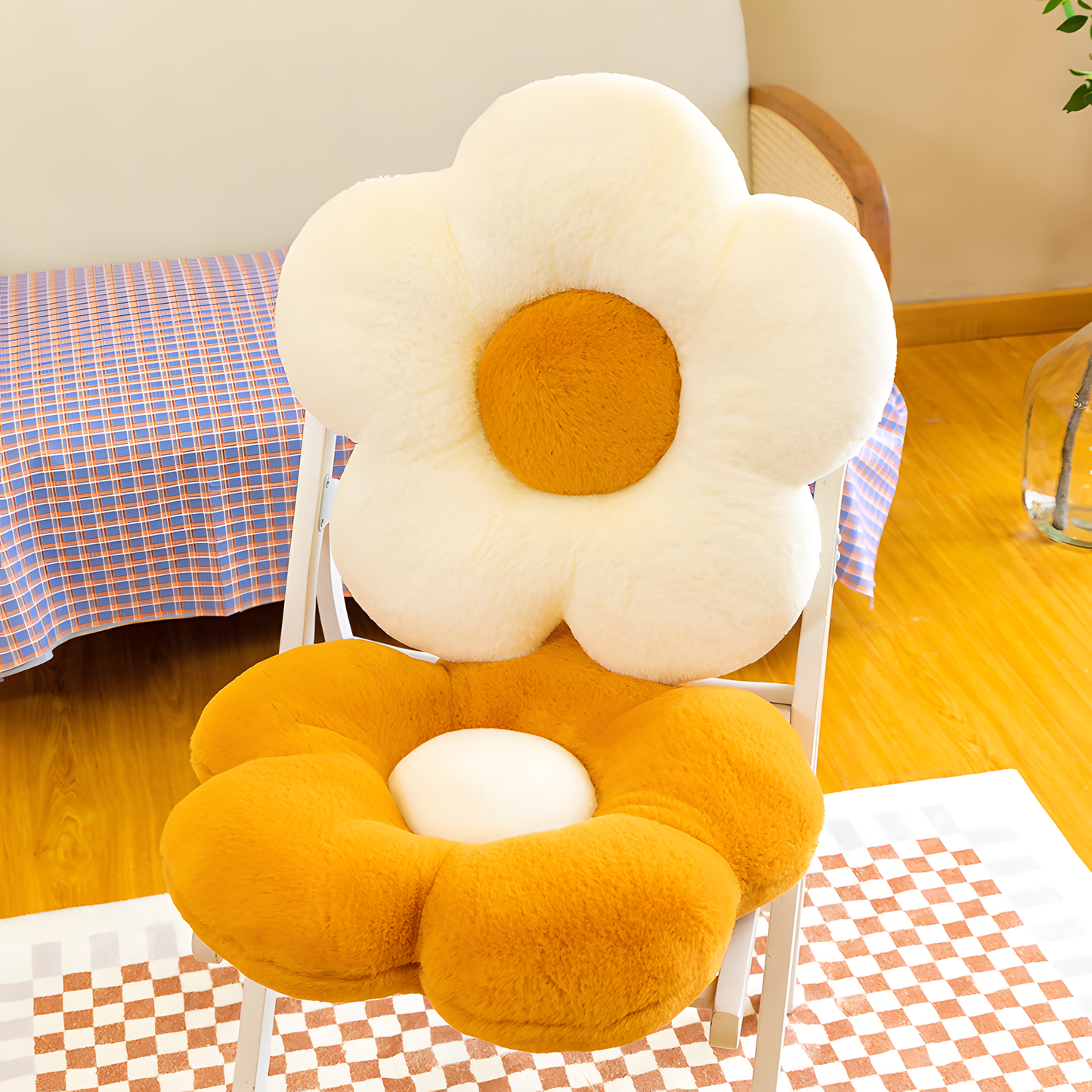 Flower Plush Cushion