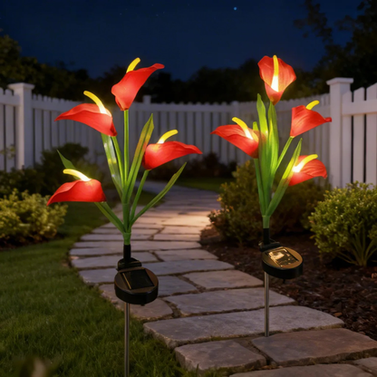 Solar Calla Lily Garden Light