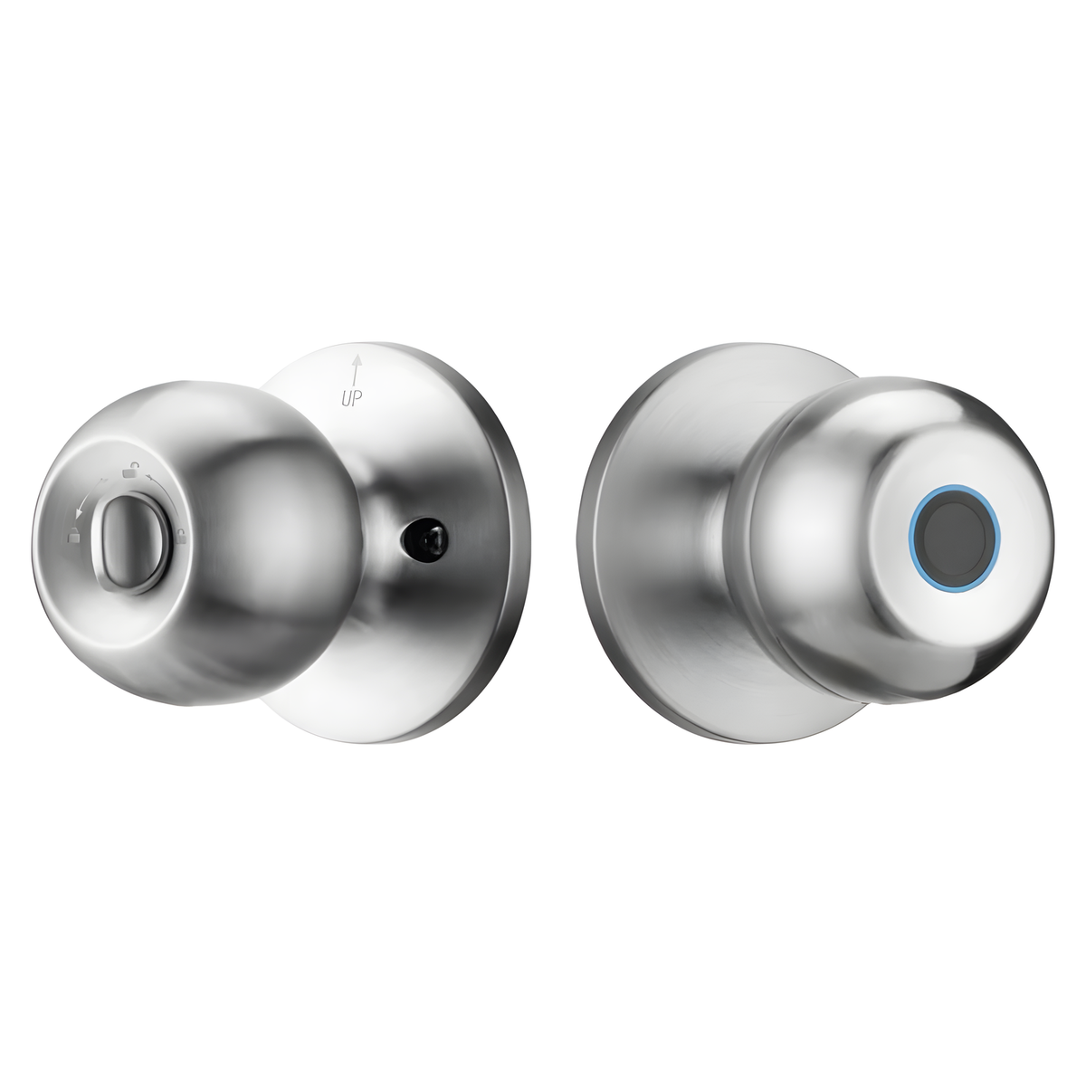 Rounded Fingerprint Smart Door Knob