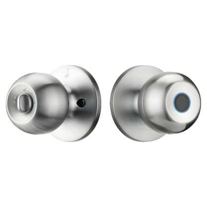 Rounded Fingerprint Smart Door Knob