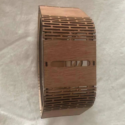 Hexagonal Wooden Wish Card Box