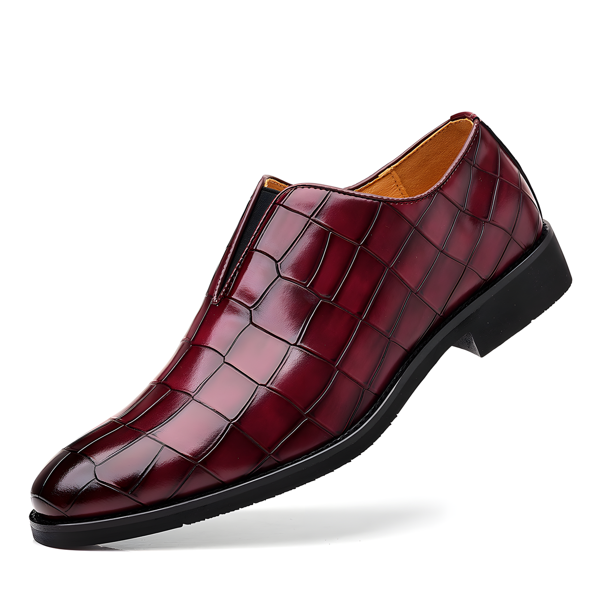 Men's Textured Slip-On Shoes