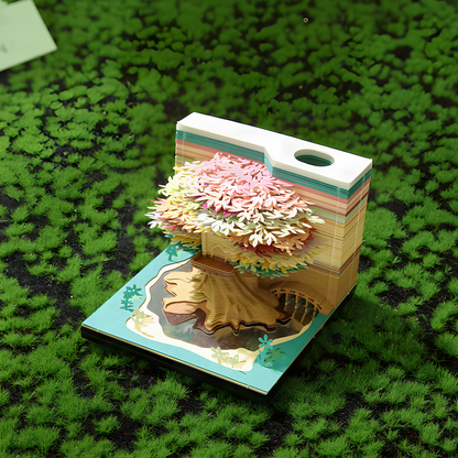 Treehouse Paper Sculpture Memo Pad