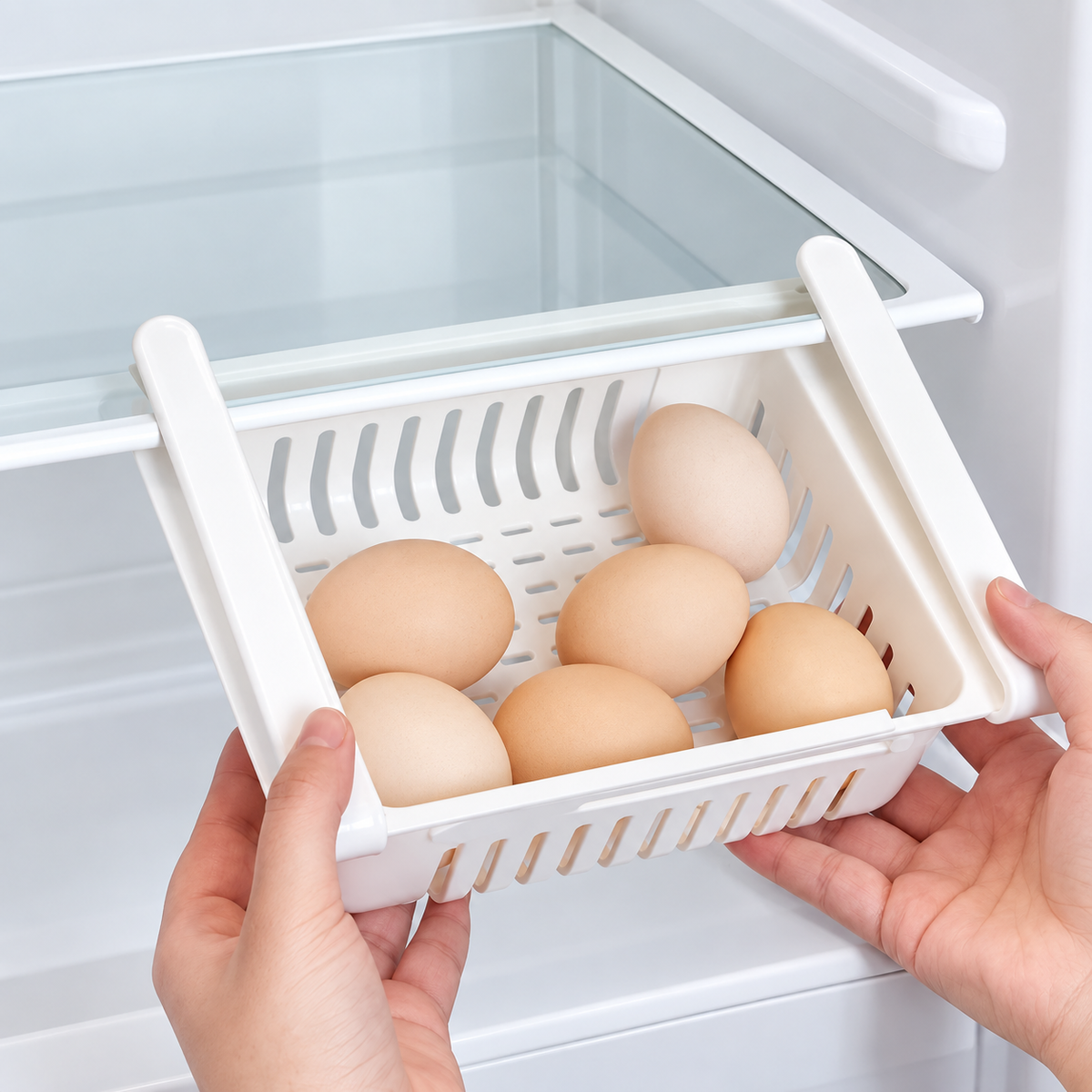 Expandable Hanging Fridge Drawer