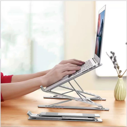 Foldable Aluminum Laptop Riser