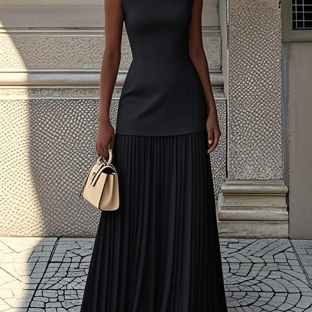 Women's Knit Skirt Set