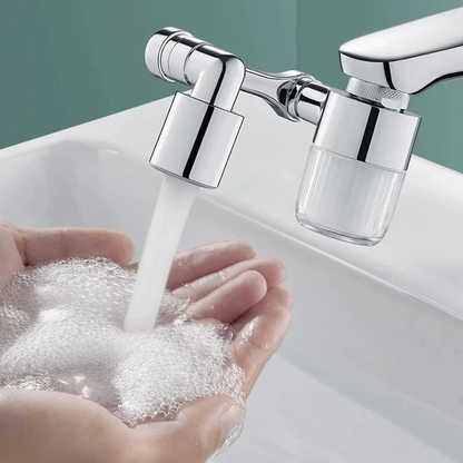 Dual-Outlet Faucet Filter Arm