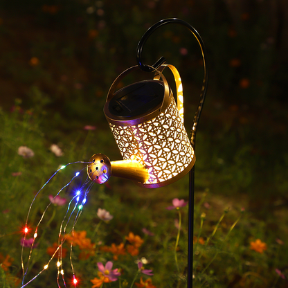 Solar Watering Can Garden Light