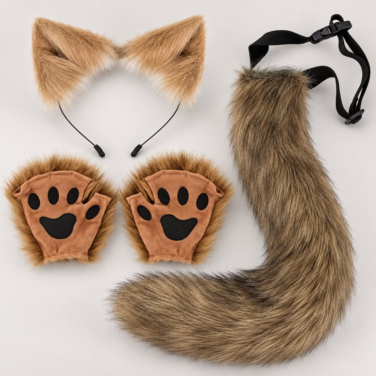 Three Piece Cat Costume Set