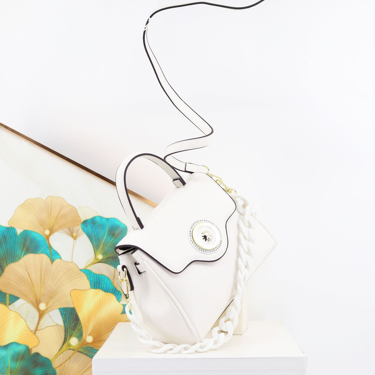 Mini Chain-Strap Shoulder Bag