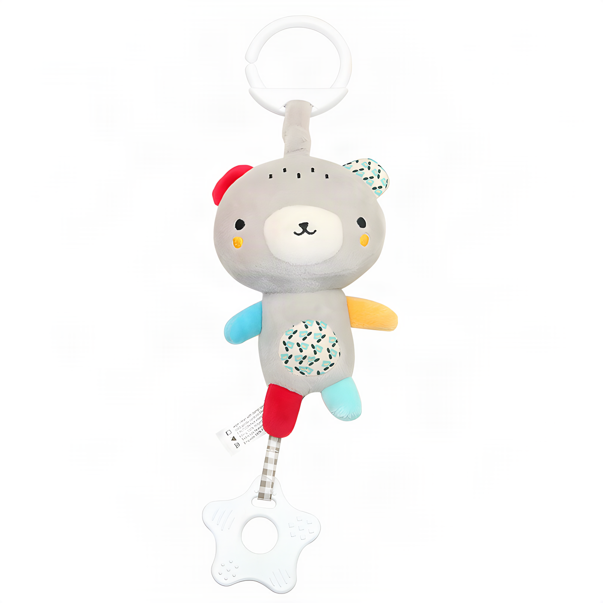 Animal Hanging Baby Rattle