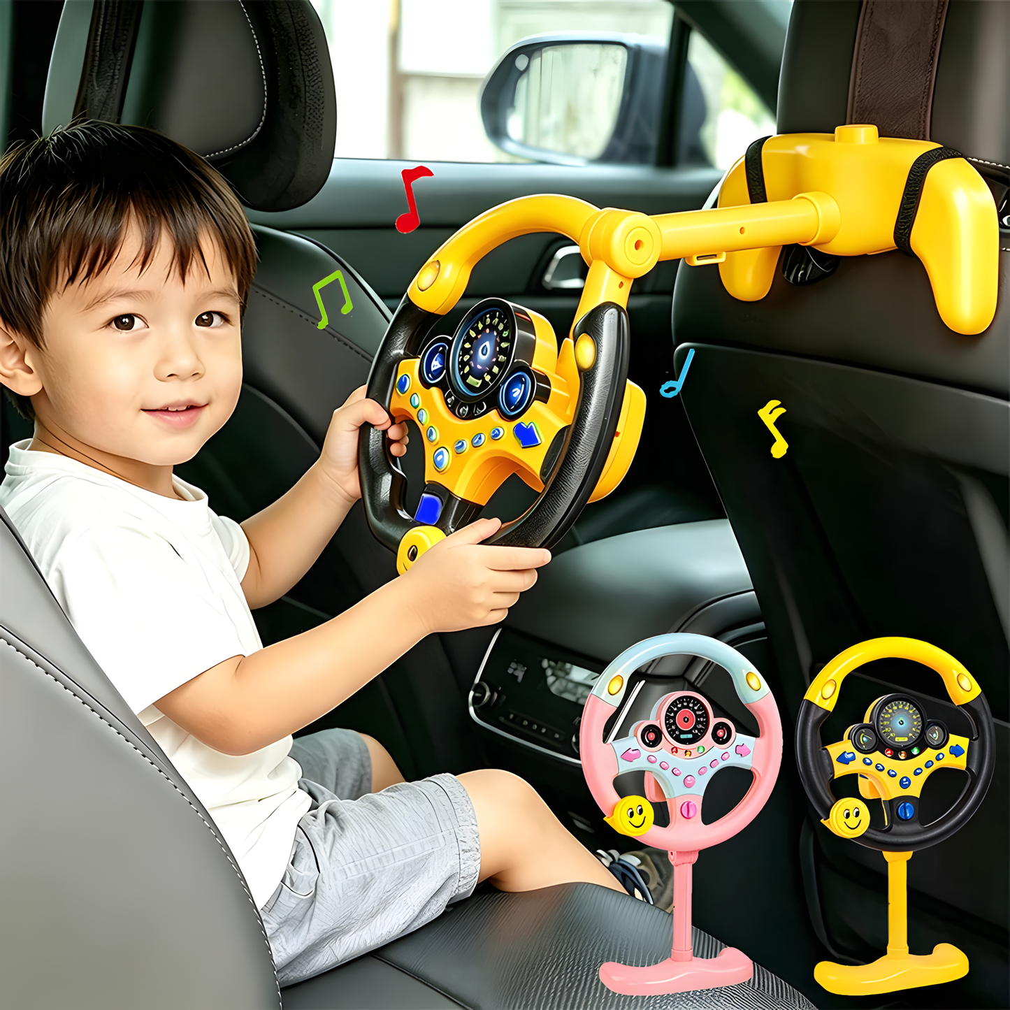 Kids Car Steering Wheel Toy