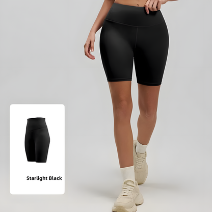 High-Waist Workout Shorts