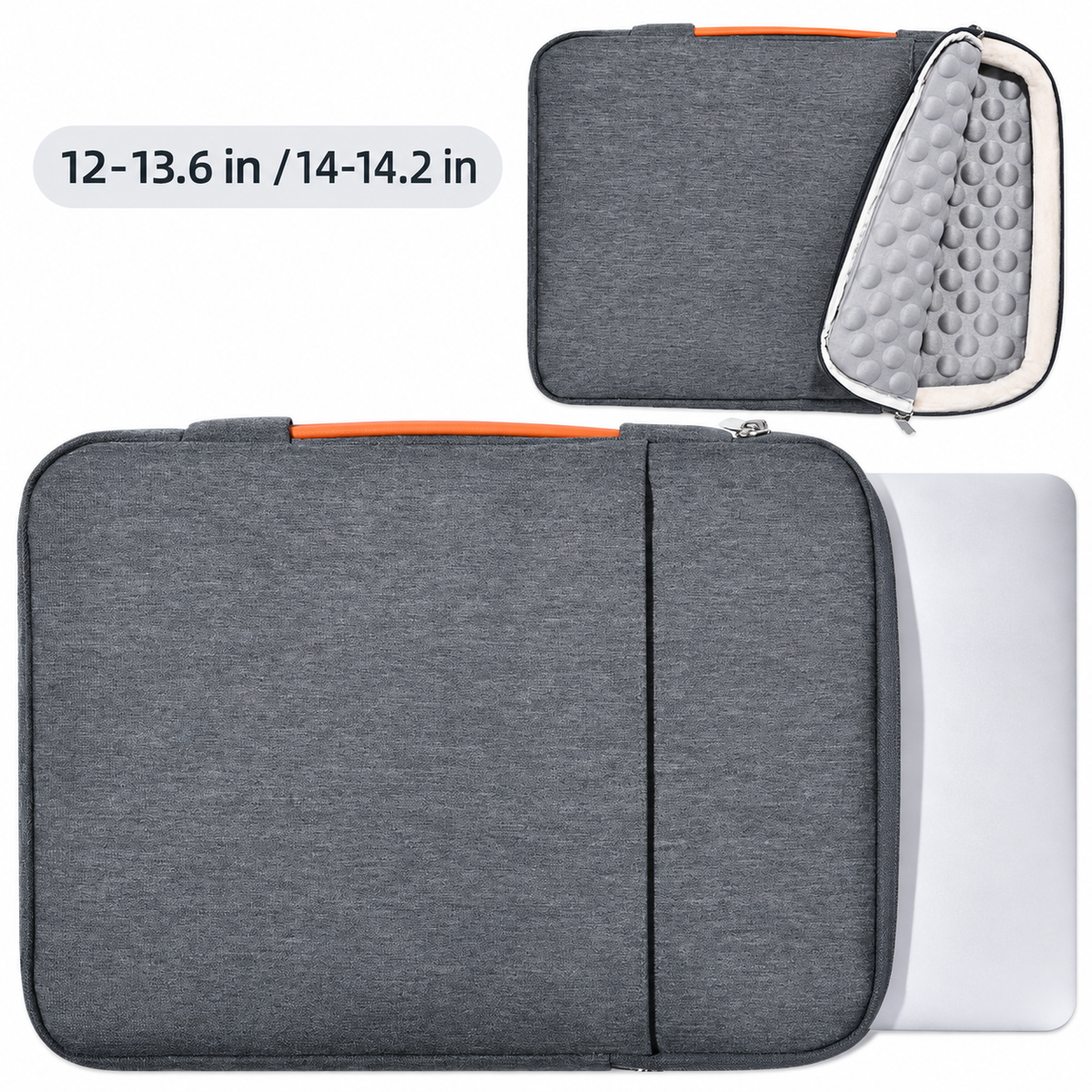 Padded Laptop Sleeve with Luggage Strap