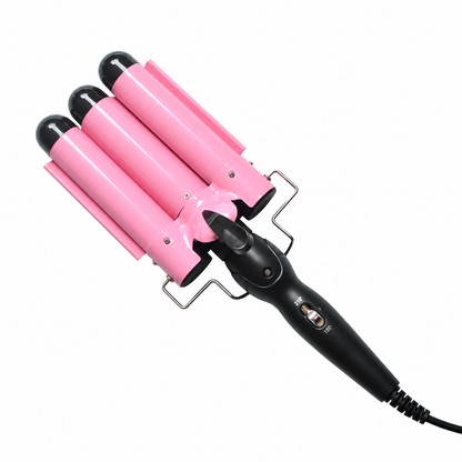 Triple-Barrel Hair Waver