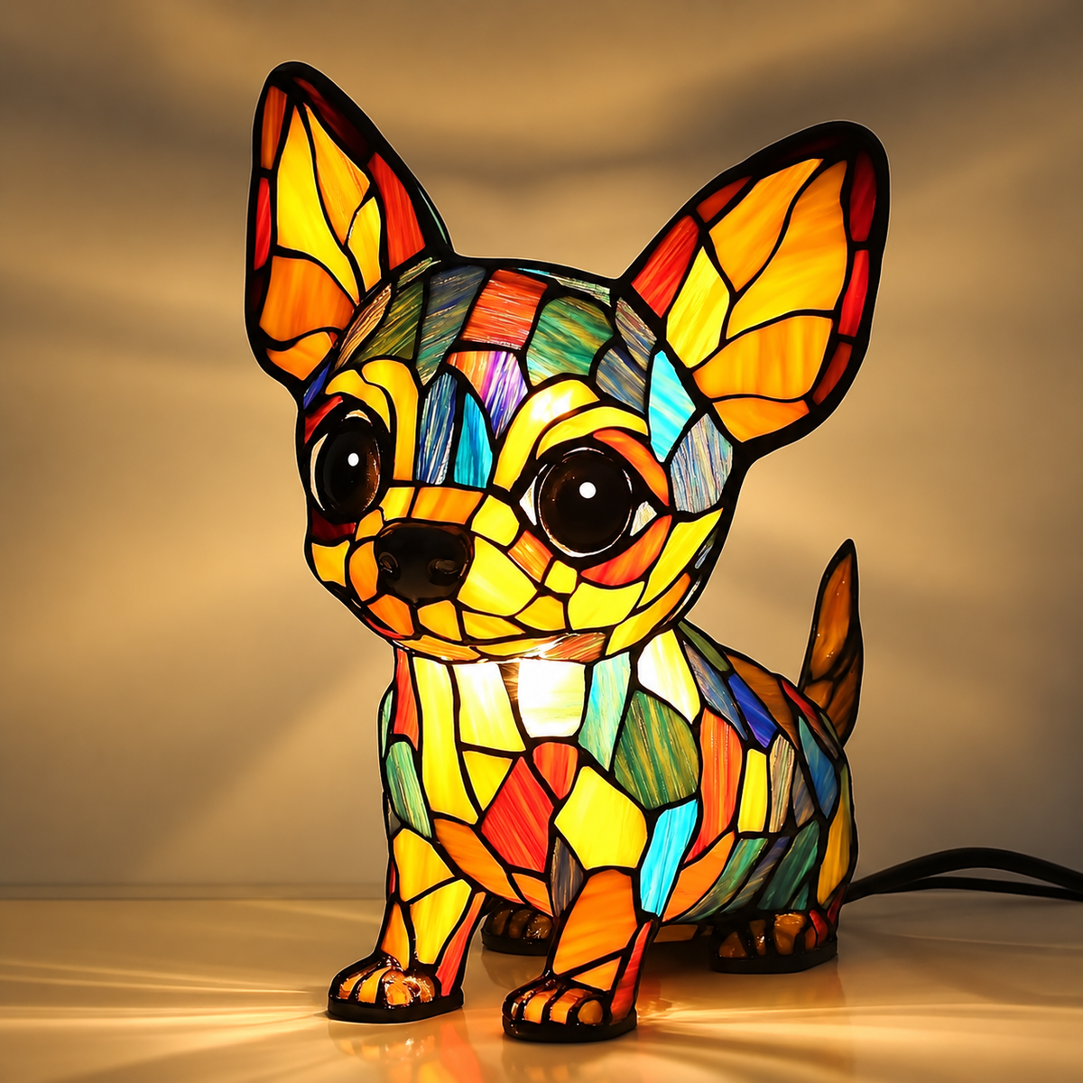 Dog Figurine Night Light
