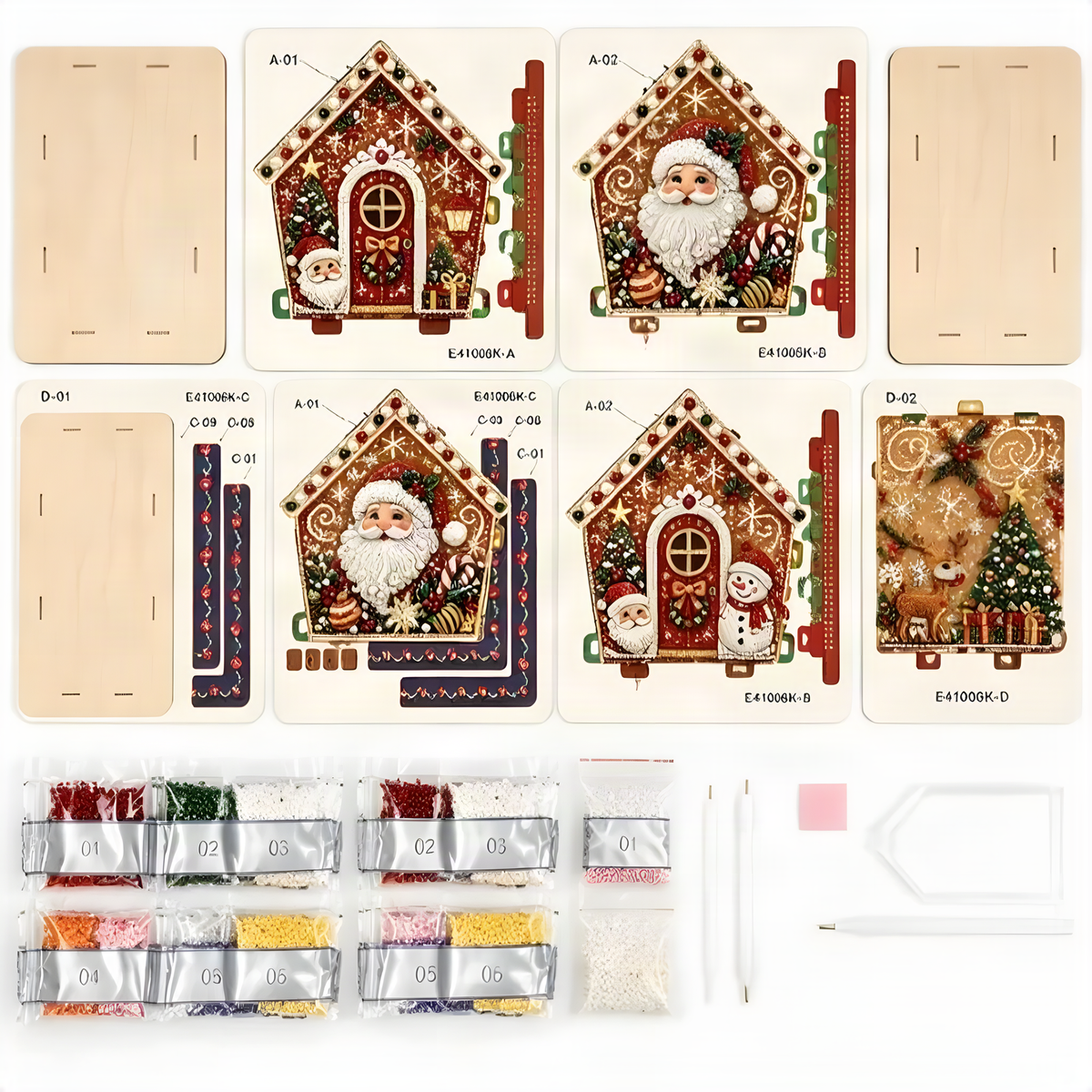 Diamond Painting Wooden House Kit