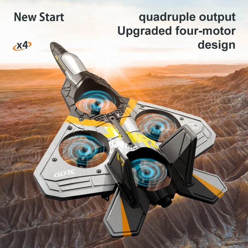 RC-stridsflygplansdrönare