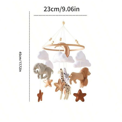 Felt Animal Crib Mobile