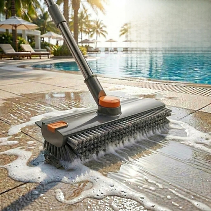 Long Handle Rotating Grout Brush