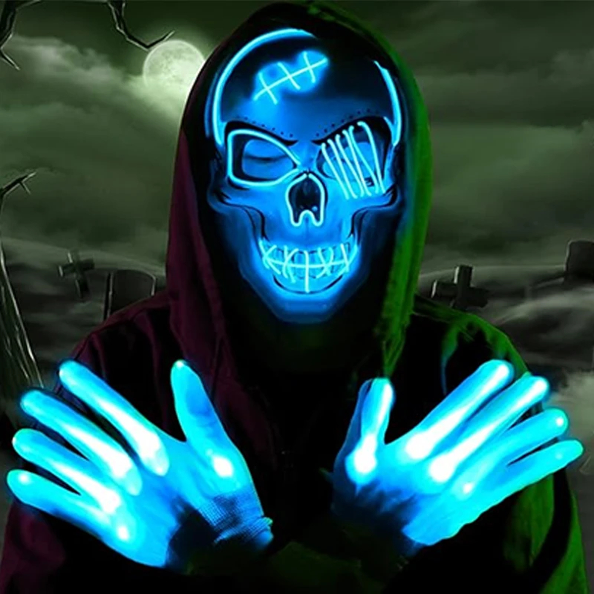 LED Light-Up Gloves