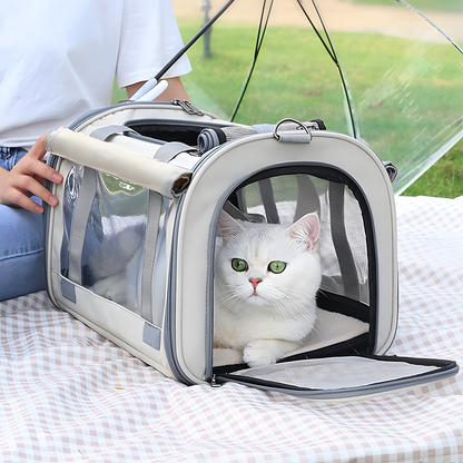 Soft-Sided Cat Carrier Bag
