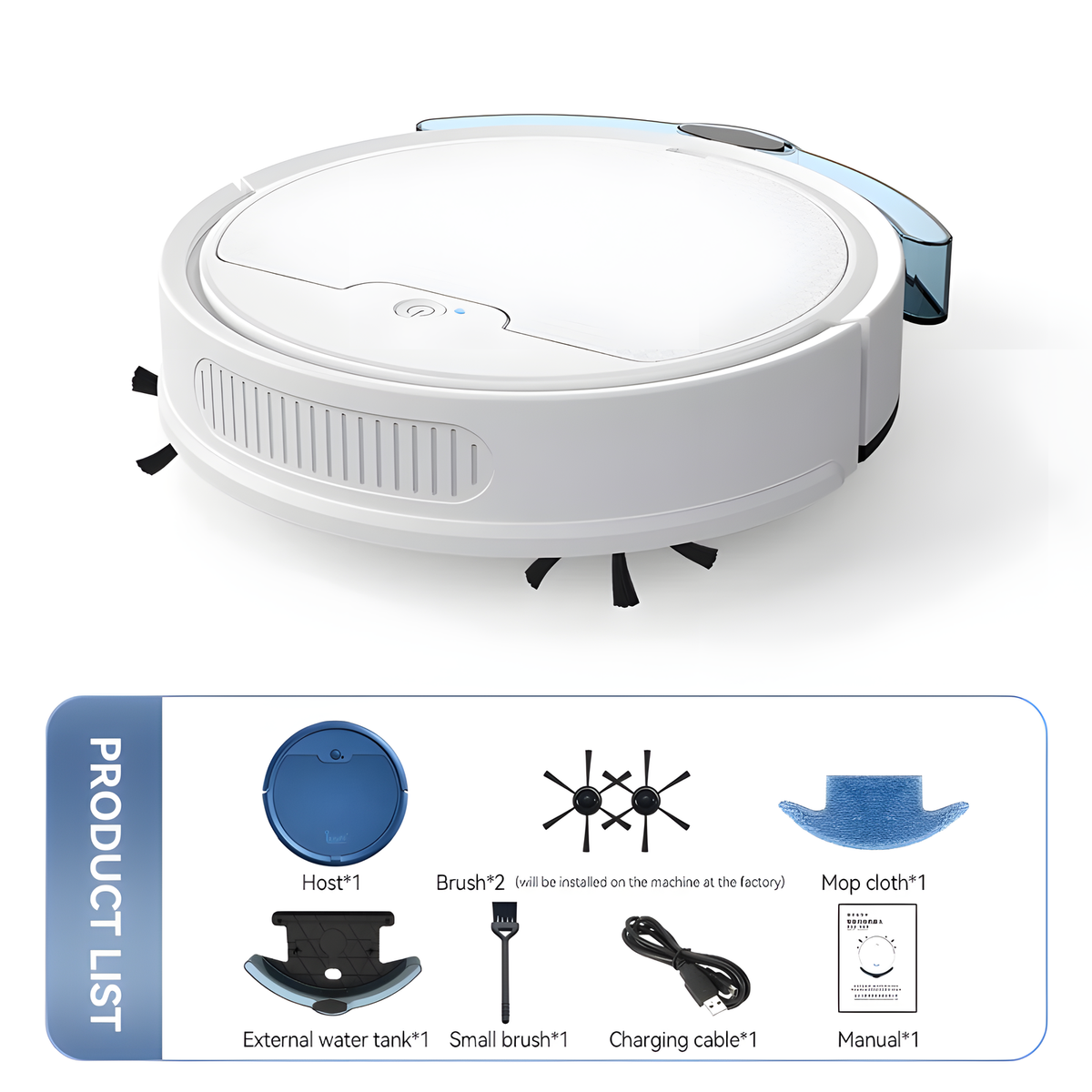 Compact Robot Vacuum