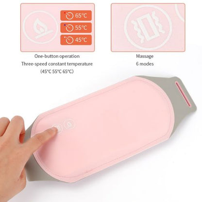 Menstruationslindrande kudde