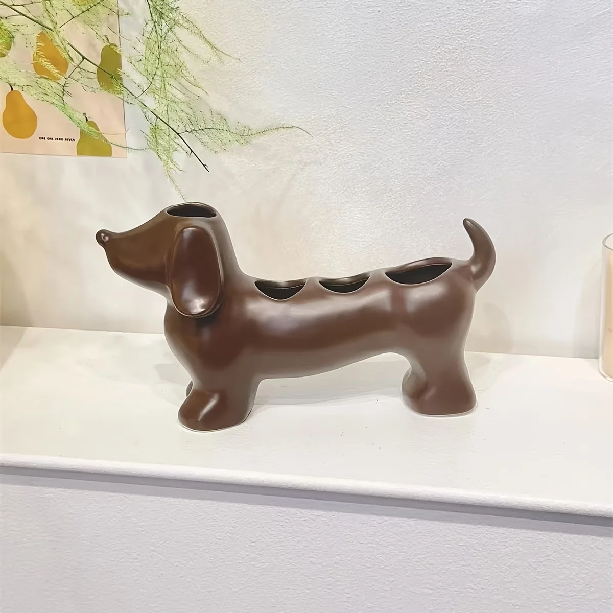 Dachshund Toothbrush Holder