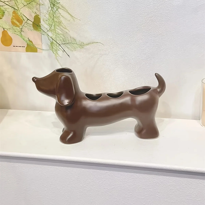 Dachshund Toothbrush Holder