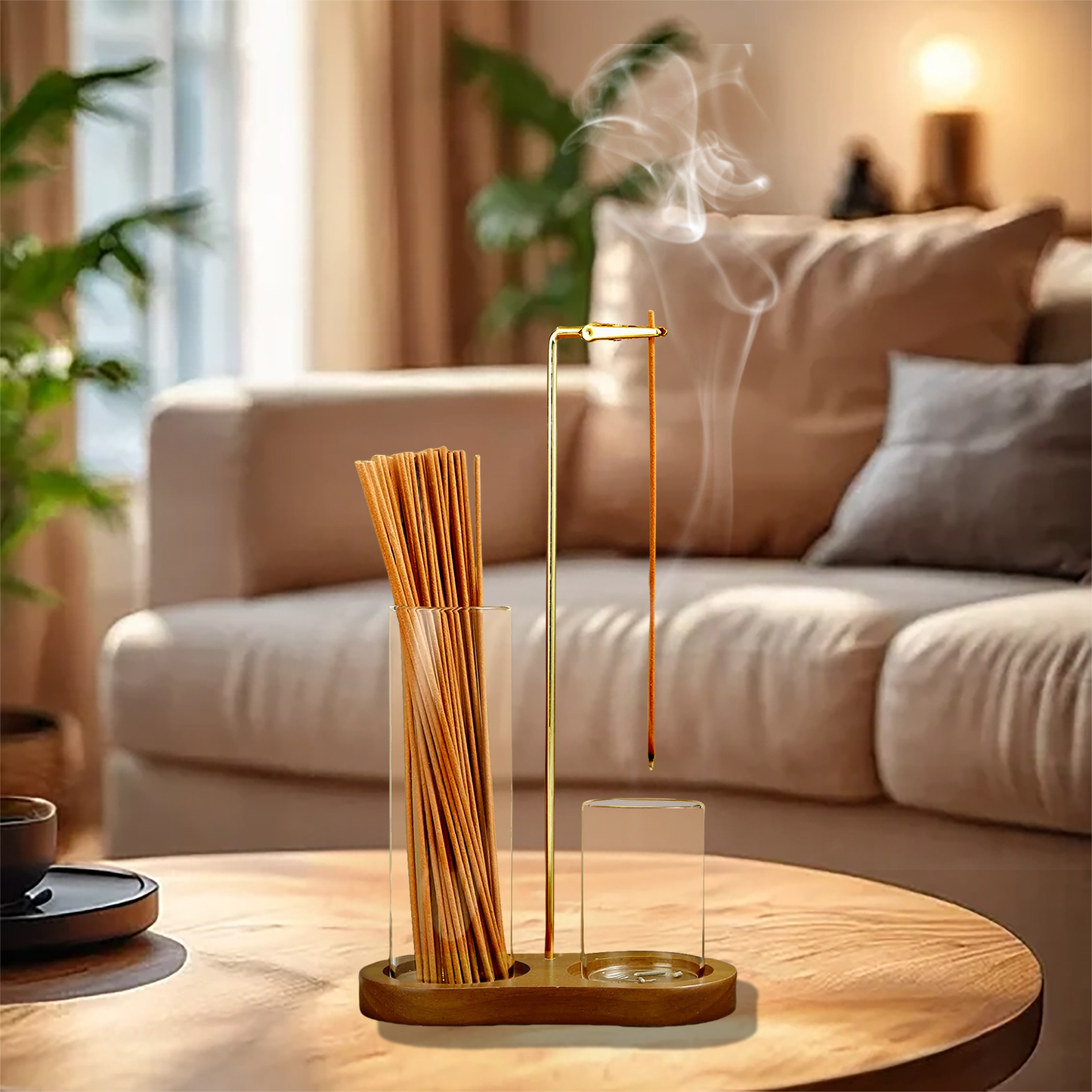 Wooden Incense Burner