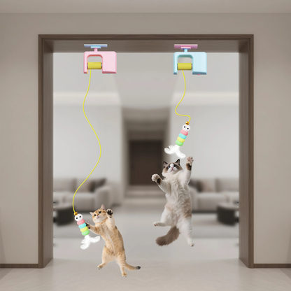 Automatic Hanging Cat Teaser Toy