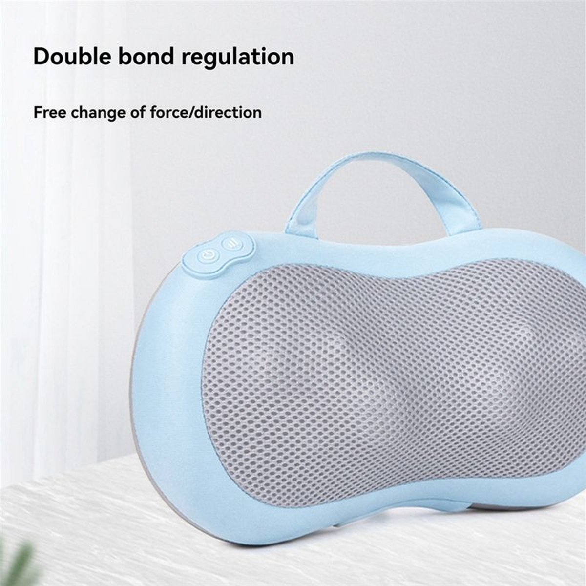 Portable Heated Massage Pillow
