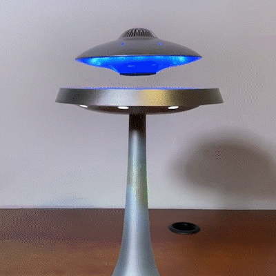 Svävande UFO Bluetooth-högtalarlampa