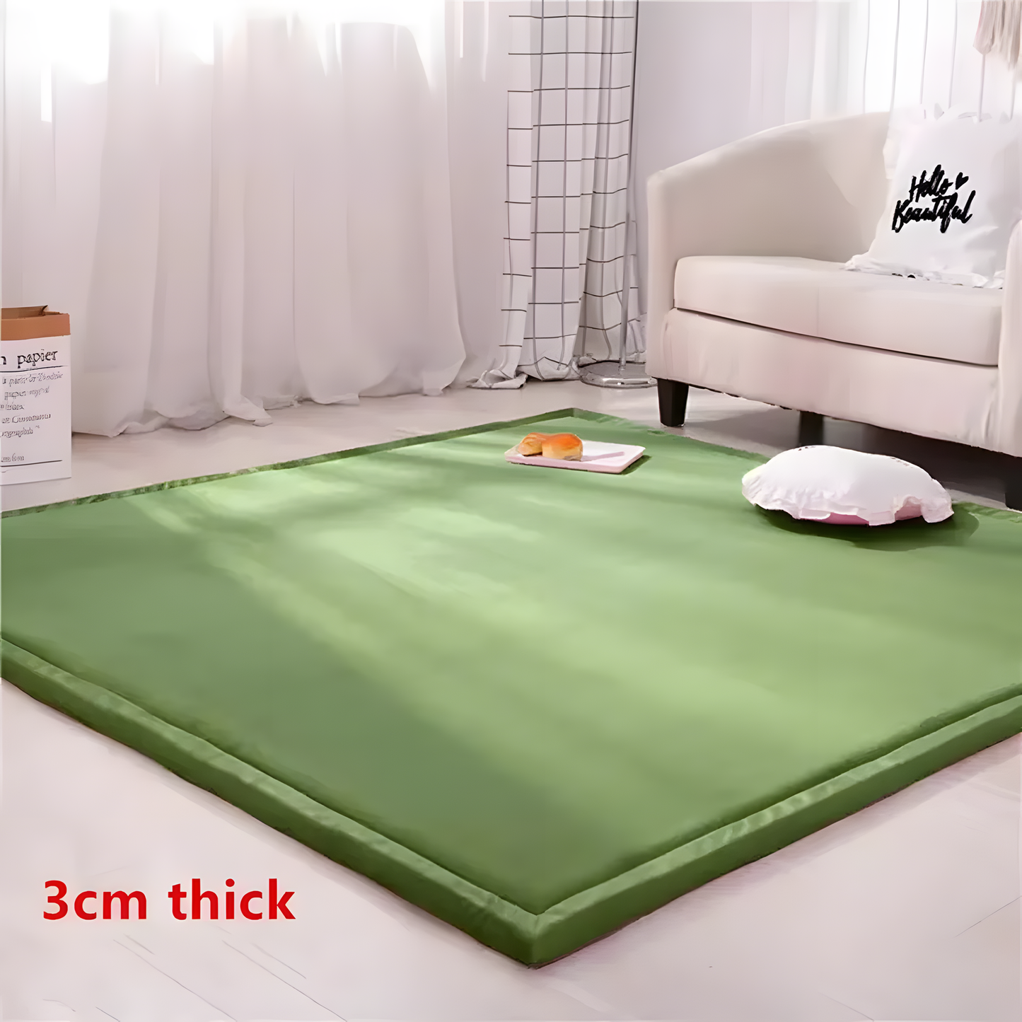 Thick Fleece Floor Play Mat