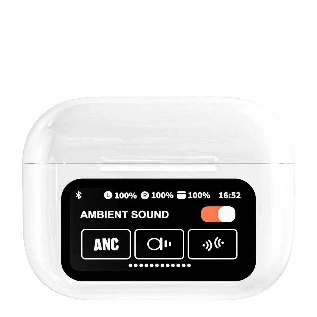A9 Pro TWS Wireless Earbud Touch Control Screen Earphone With ENC Noise Cancelling Super Bass Premium Sound Long Battery Headset