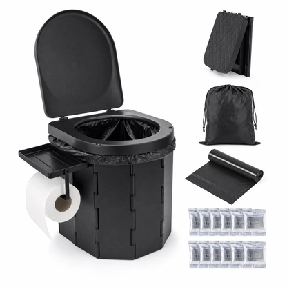 Foldable Portable Camping Toilet