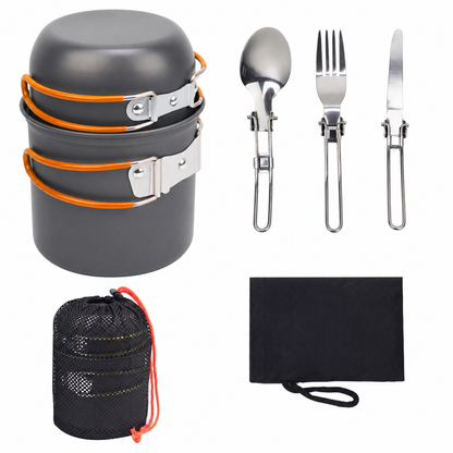 Compact Camping Cookware Set