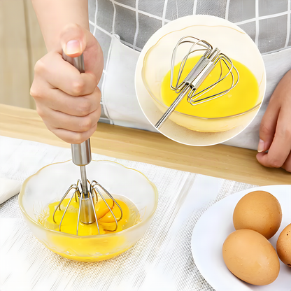 Stainless Steel Push Whisk