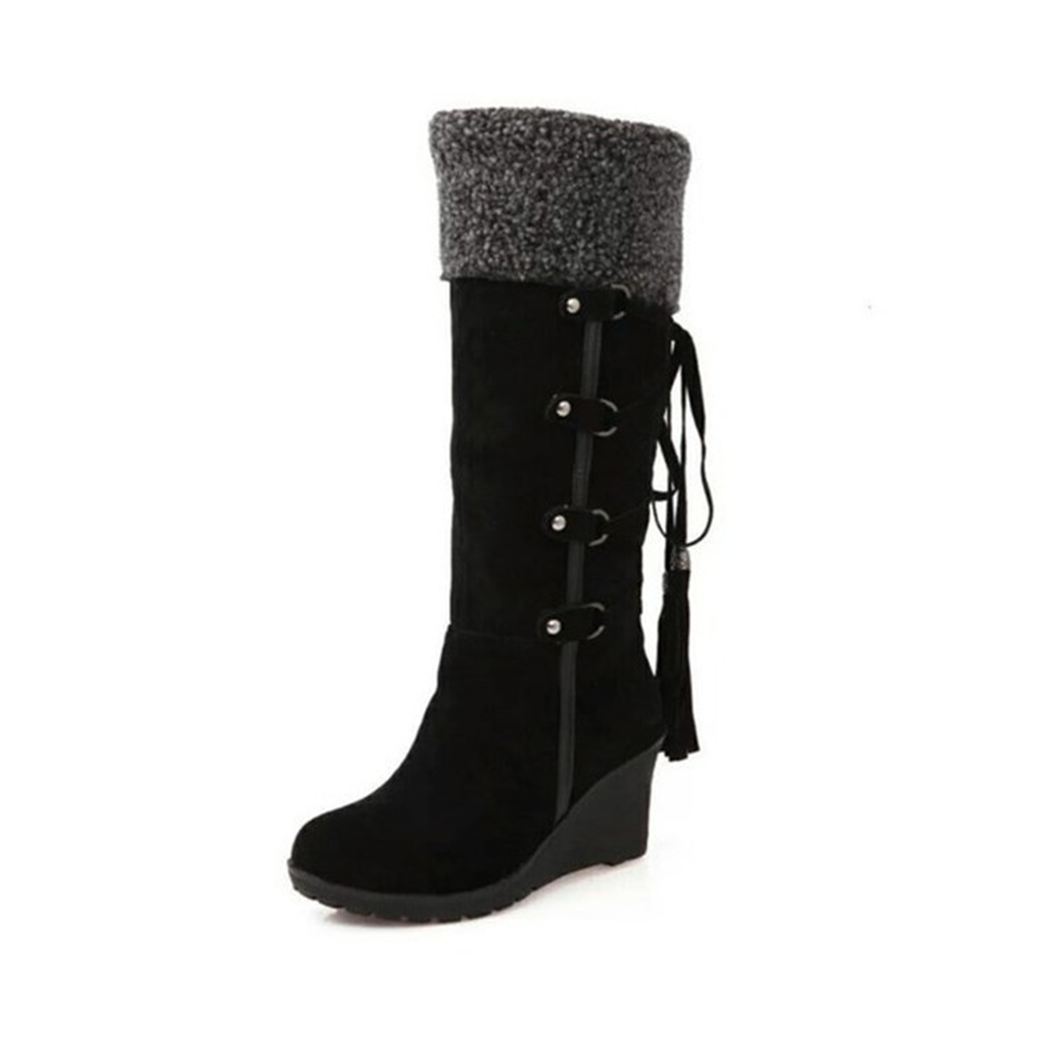 Women's Winter Wedge Boots