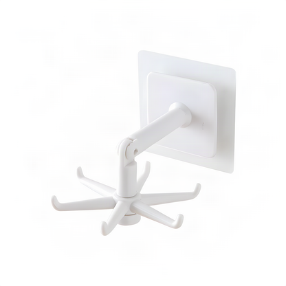 Rotating Six-Hook Utensil Hanger