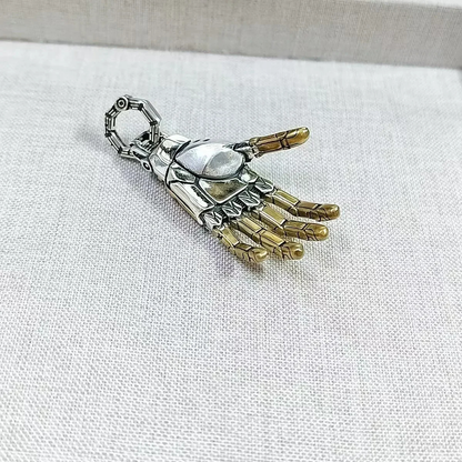 Mechanical Hand Pendant Necklace