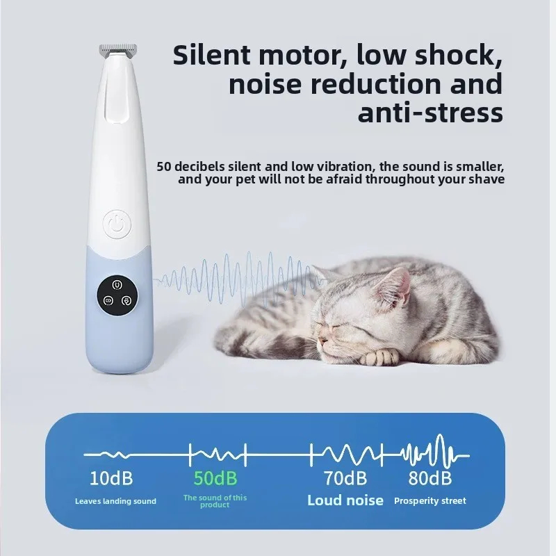 Rechargeable Pet Hair Trimmer