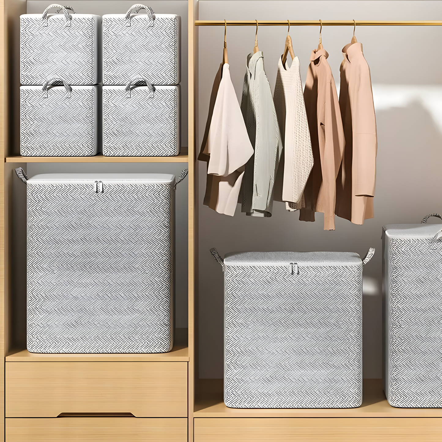 Foldable Quilt Storage Bag