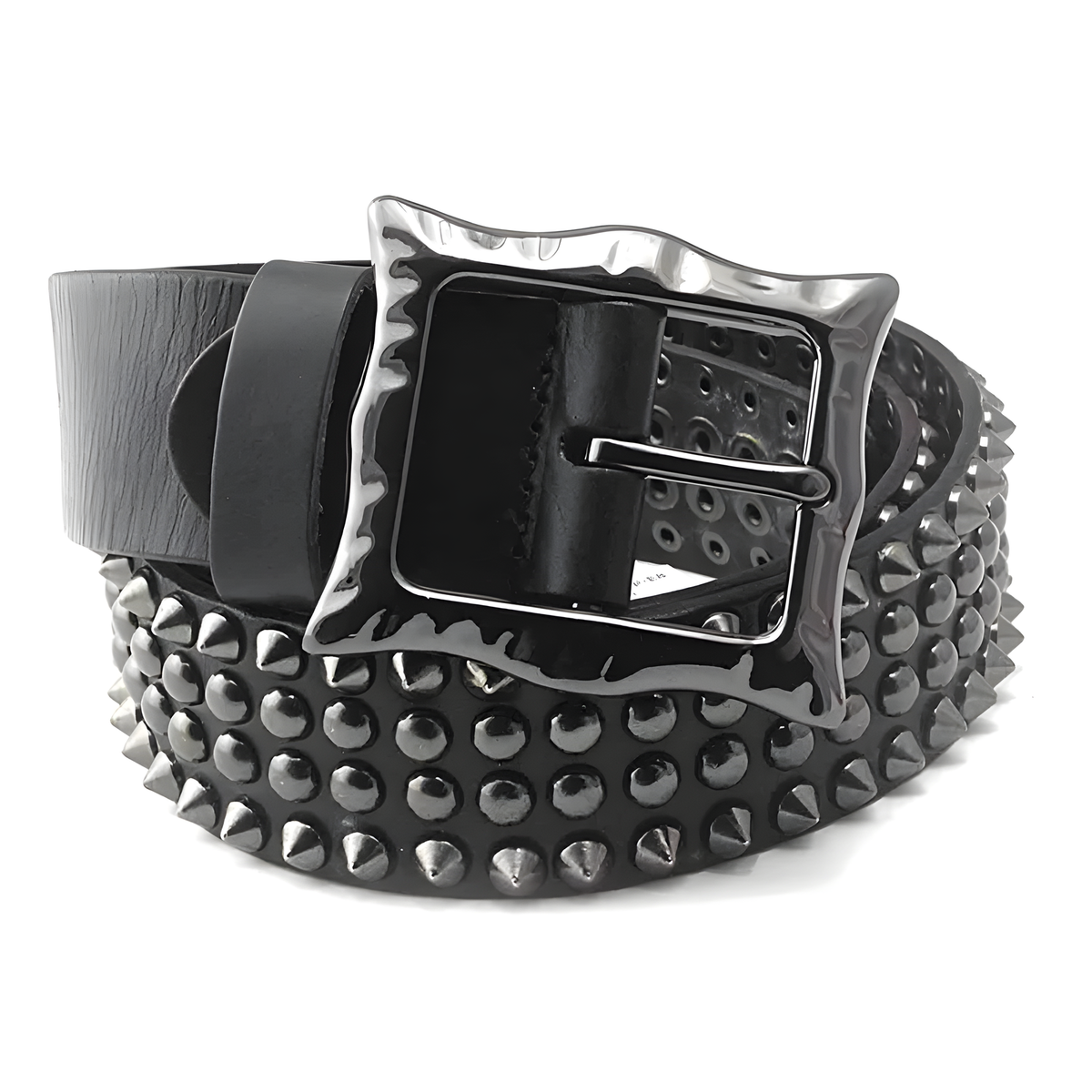 Studded Leather Belt