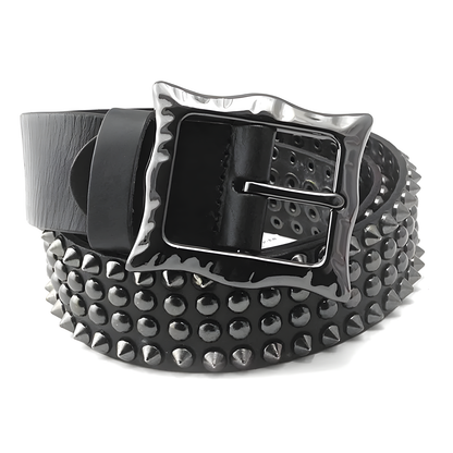 Studded Leather Belt