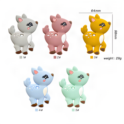 Silicone Deer Baby Teether